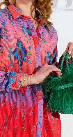 Брючний костюм плісе