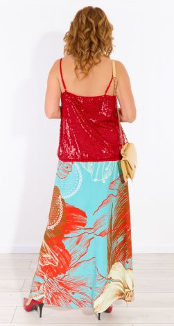 Красива довга спідниця