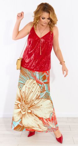 Красива довга спідниця