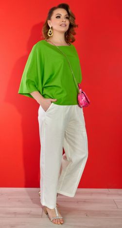 Linen trousers of an interesting cut