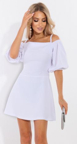 Сукня з відкритими плічками