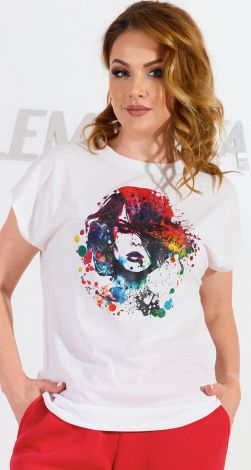 Light fashionable T-shirt