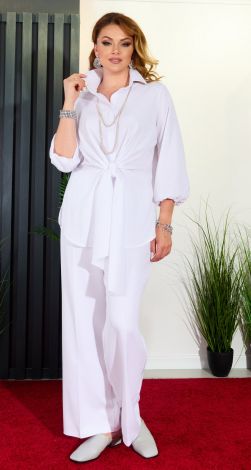 Interesting white blouse