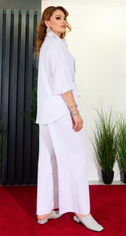 Interesting white blouse