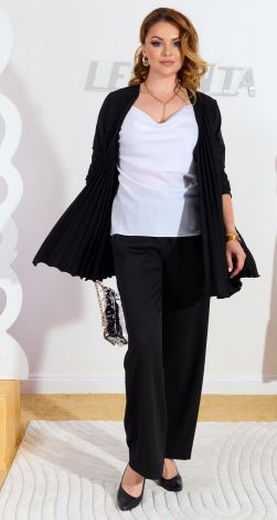 Нарядний костюм плісе