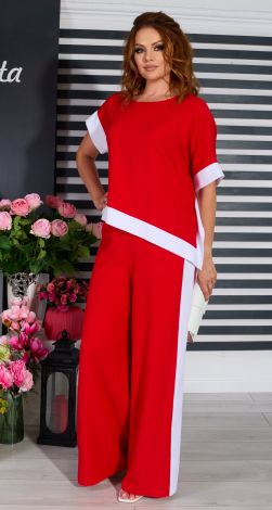 Ошатний брючний костюм