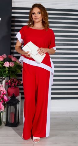 Ошатний брючний костюм