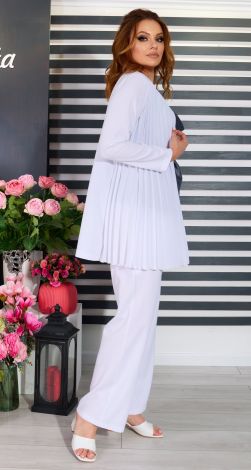 Нарядний костюм плісе