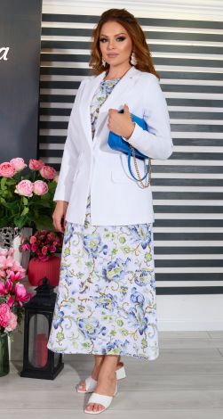 Классический белый пиджак