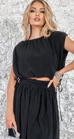 Костюм плісе PALOMA чорний