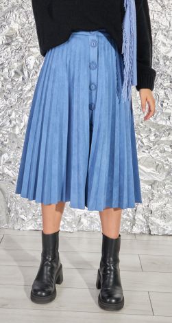 Спідниця пліссе на гудзиках