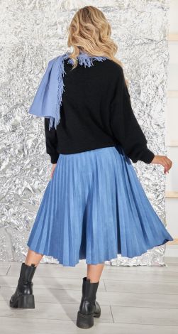 Спідниця пліссе на гудзиках