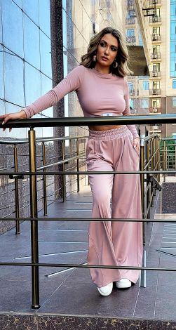 Костюм джерсі з начосом