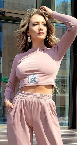 Костюм джерсі з начосом