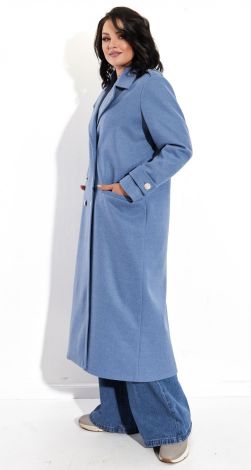 Лаконичное пальто с красивой фурнитурой