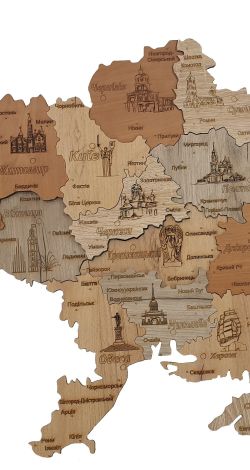 Дерев'яні карти світу