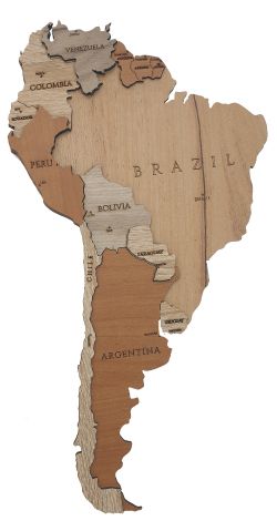 Дерев'яні карти світу