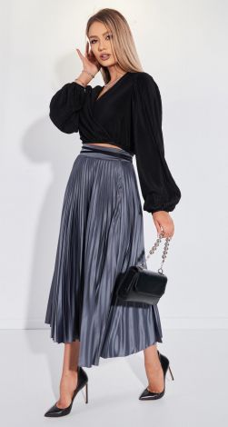 Блуза плиссе