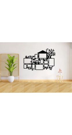 Family tree with photo frames