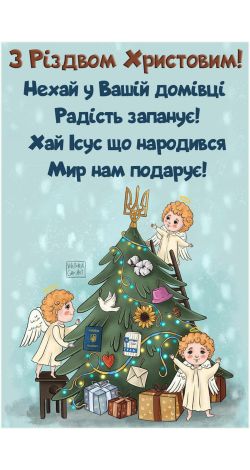 Плед подарунок на Різдво Новий рік