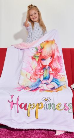 Плед Рожева Фея