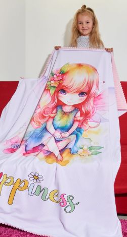 Плед Рожева Фея