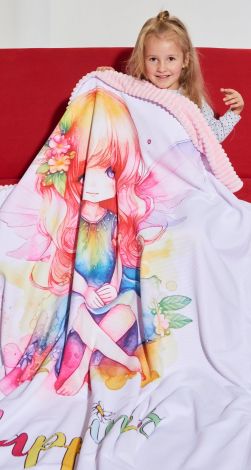 Плед Рожева Фея