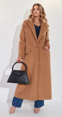 Пальто длинное