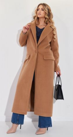 Пальто длинное