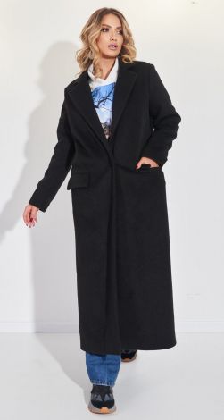Пальто длинное