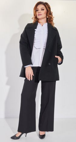 Двубортное пальто пиджак