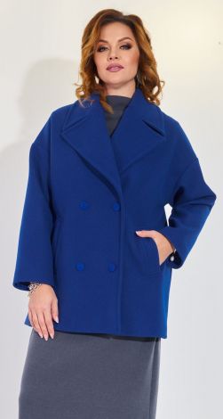 Двубортное пальто пиджак