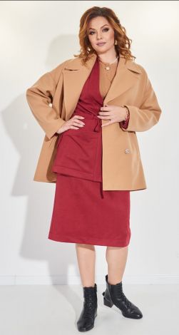 Двубортное пальто пиджак