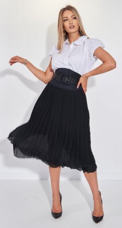 Спідниця шифонова пліссе
