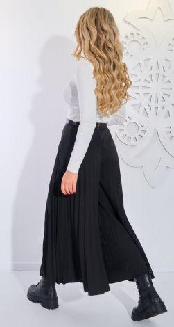 Тепла спідниця брюки гофре