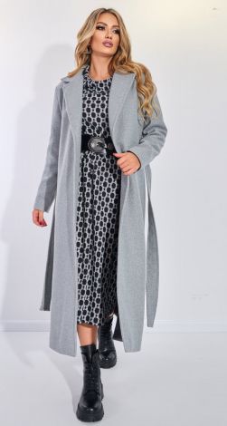 Платье джерси с принтом