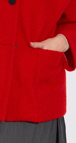 Пальто Тедди комфортного силуєта