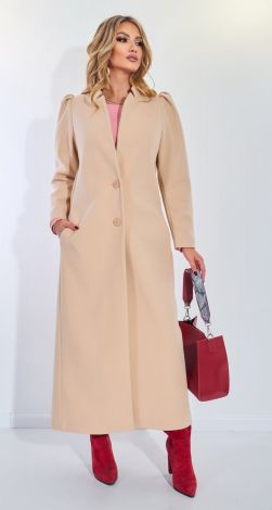Long cashmere coat