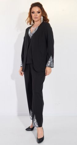 Ошатний брючний костюм