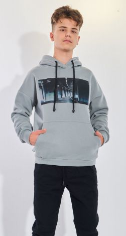 Худі з принтом