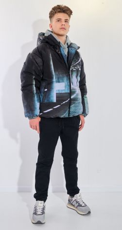 Куртка с принтом