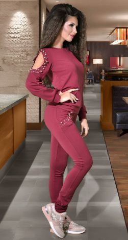 Beautiful suit with pearls