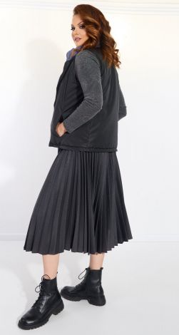 Двухсторонняя стёганная жилетка