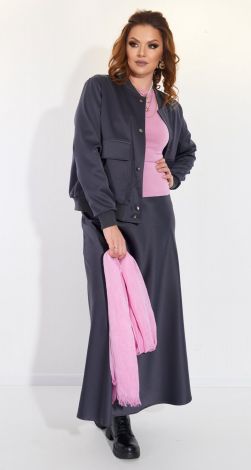 Костюм с юбкой макси