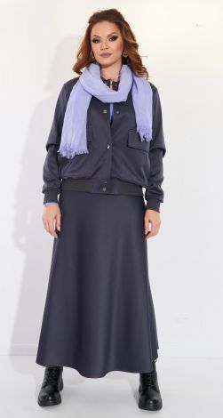Костюм с юбкой макси