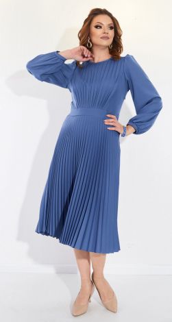 Нарядное платье плиссе