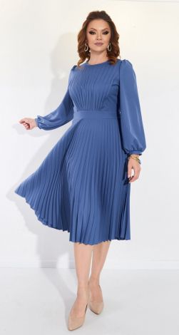 Нарядное платье плиссе