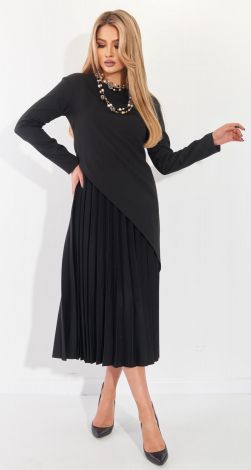 Красивое платье плиссе