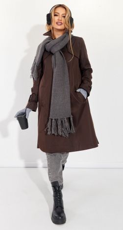 Тренч плиссе