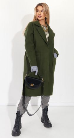 Стильное кашемировое пальто